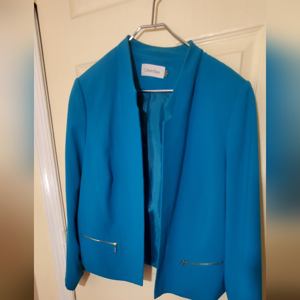Calvin Klein blue blazer
